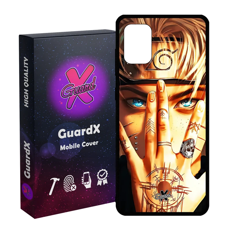 کاور گارد ایکس طرح Naruto Anime مدل Glass10452 مناسب برای گوشی موبایل سامسونگ Galaxy A31