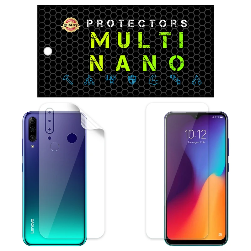 محافظ صفحه نمایش مولتی نانو مدل X-SFT مناسب برای گوشی موبایل لنوو K10 Plus به همراه محافظ پشت
