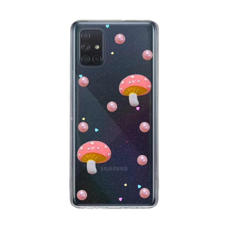 کاور دکین مدل Fanzy طرح قارچ مناسب برای گوشی موبایل سامسونگ Galaxy A51