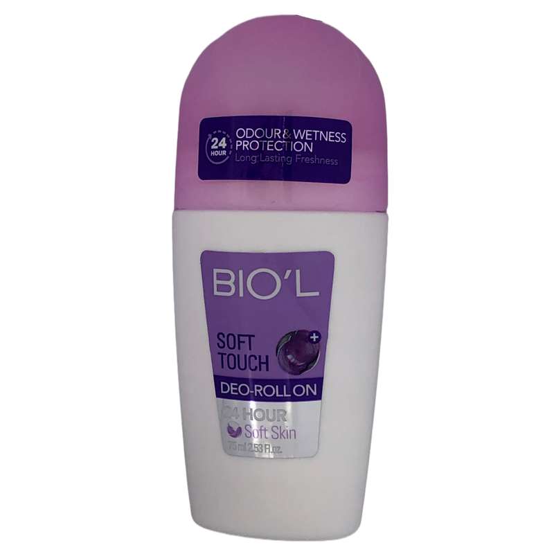 رول ضد تعریق بیول مدل SOFT TOUCH حجم 75 میلی لیتر رول ضد تعریق بیول مدل SOFT TOUCH حجم 75 میلی لیتر