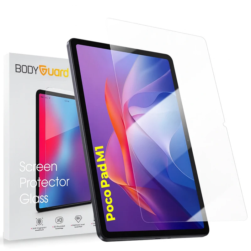 محافظ صفحه نمایش شیشه ای بادیگارد مدل TabG مناسب برای تبلت شیائومی Poco Pad M1 12.1 inch