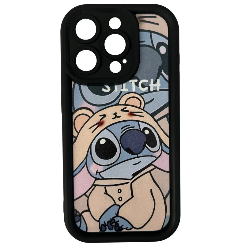 کاور مدل سولید طرح استیچ کد 518 مناسب برای گوشی موبایل اپل iPhone 15 Pro