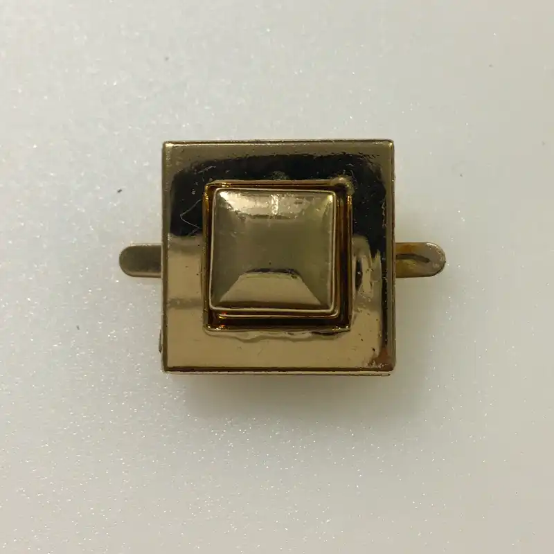 قفل پیچی کیف مدل Lock-Square-Gd