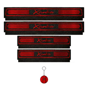 برچسب پارکابی خودرو لندمون کد LM057 MR مناسب برای زانتیا مجموعه 4 عددی به همراه جا کلیدی