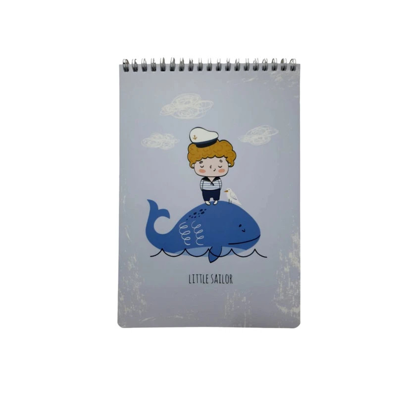 دفتر نقاشی 40 برگ پانداک طرح پسر و نهنگ