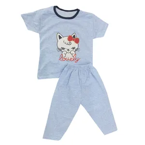 ست تی شرت و شلوار دخترانه مدل lovly کد 7