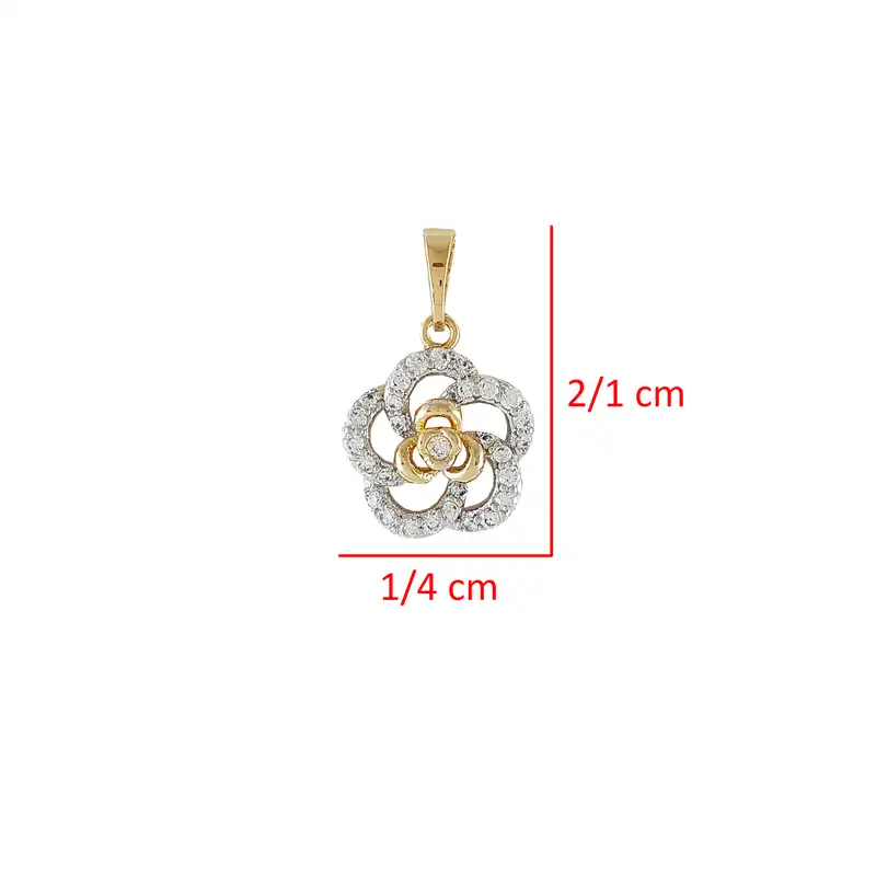 آویز گردنبند زنانه ژوپینگ مدل 1438