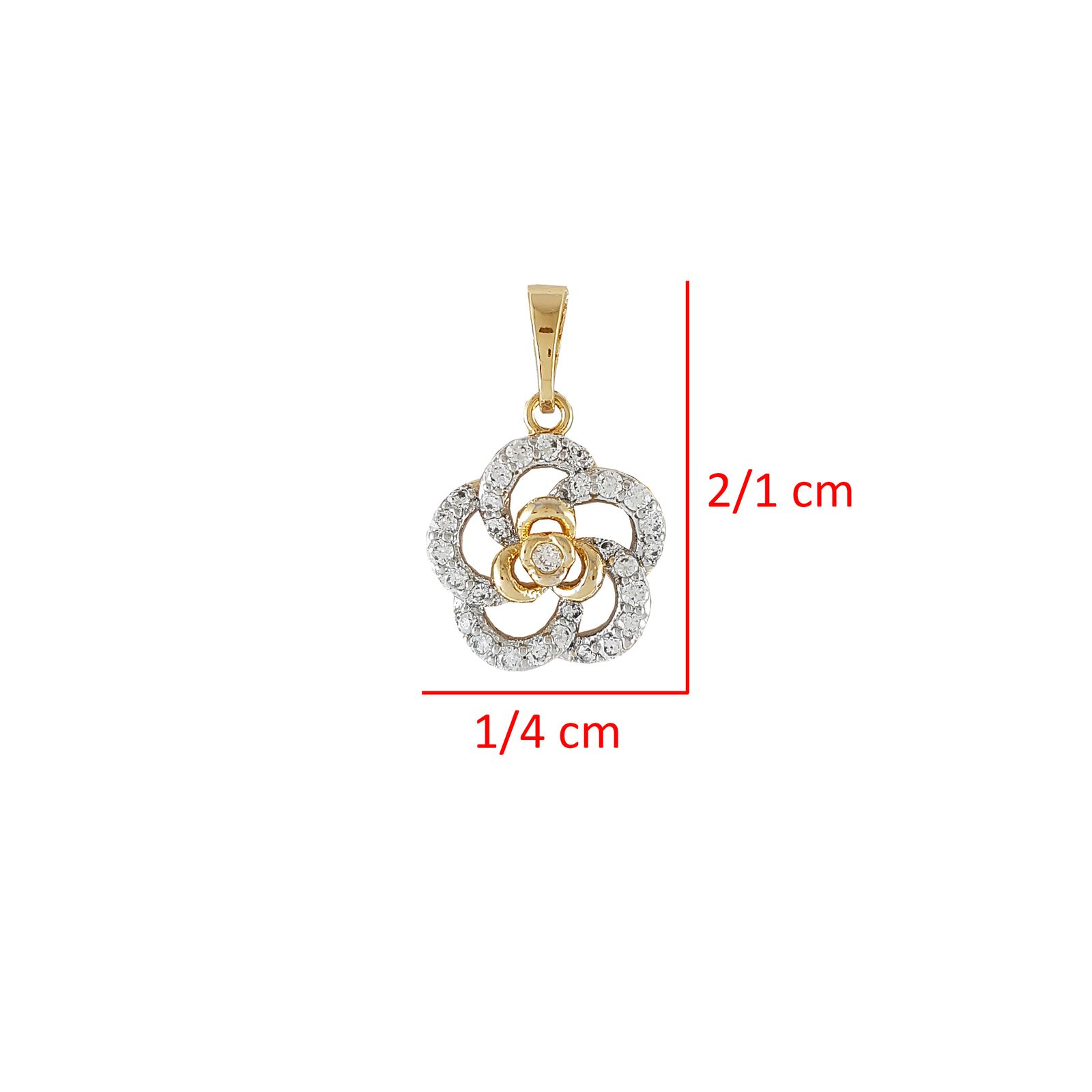 آویز گردنبند زنانه ژوپینگ مدل 1438 -  - 2