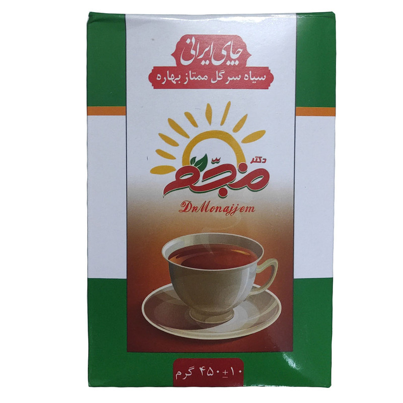 چای سرگل ممتاز ایرانی دکتر منجم 450 گرمی