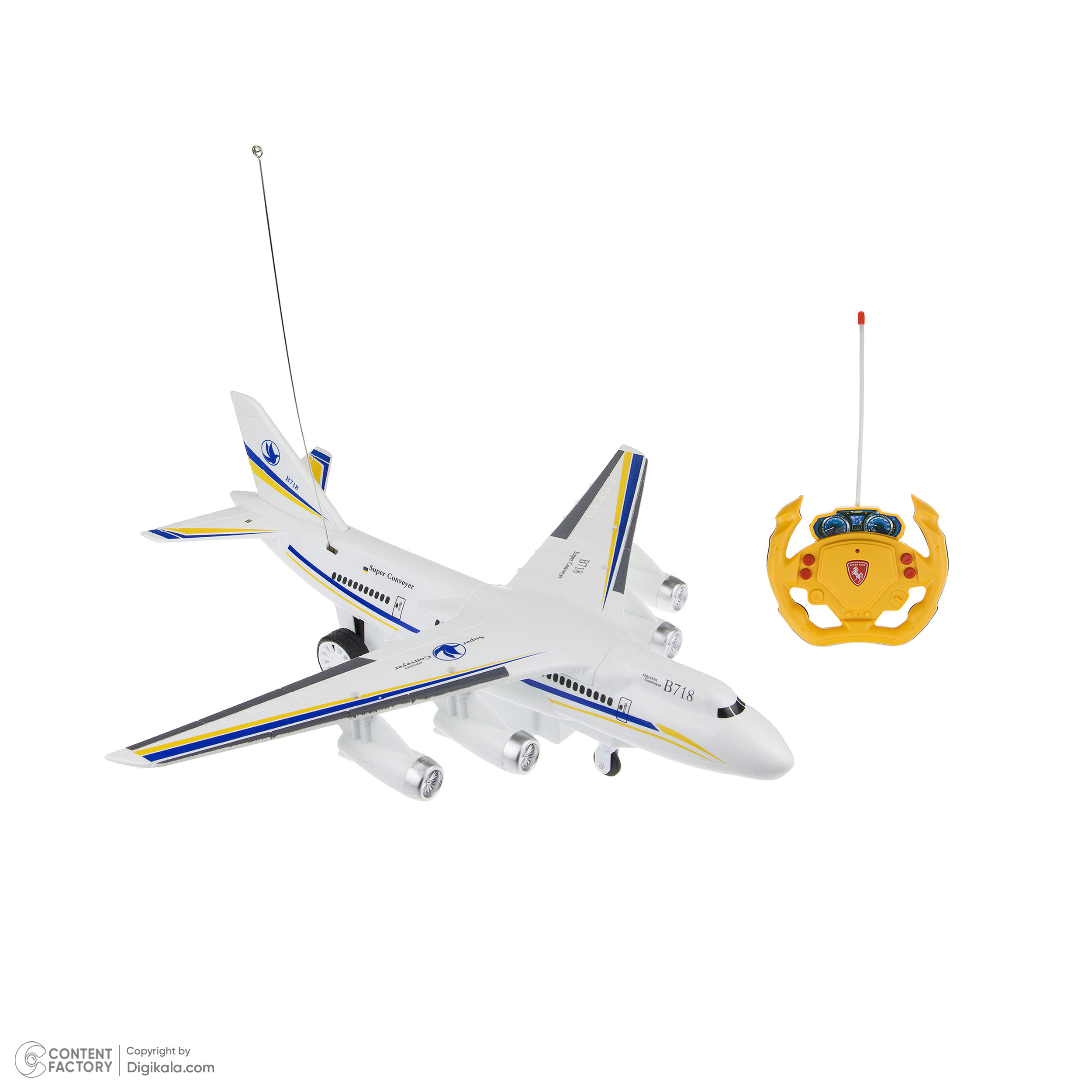 هواپیما بازی کنترلی مدل B718