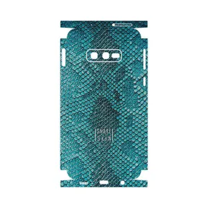 MAHOOT Blue Snake Skin-FullSkin Cover Sticker for Samsung Galaxy S10e
