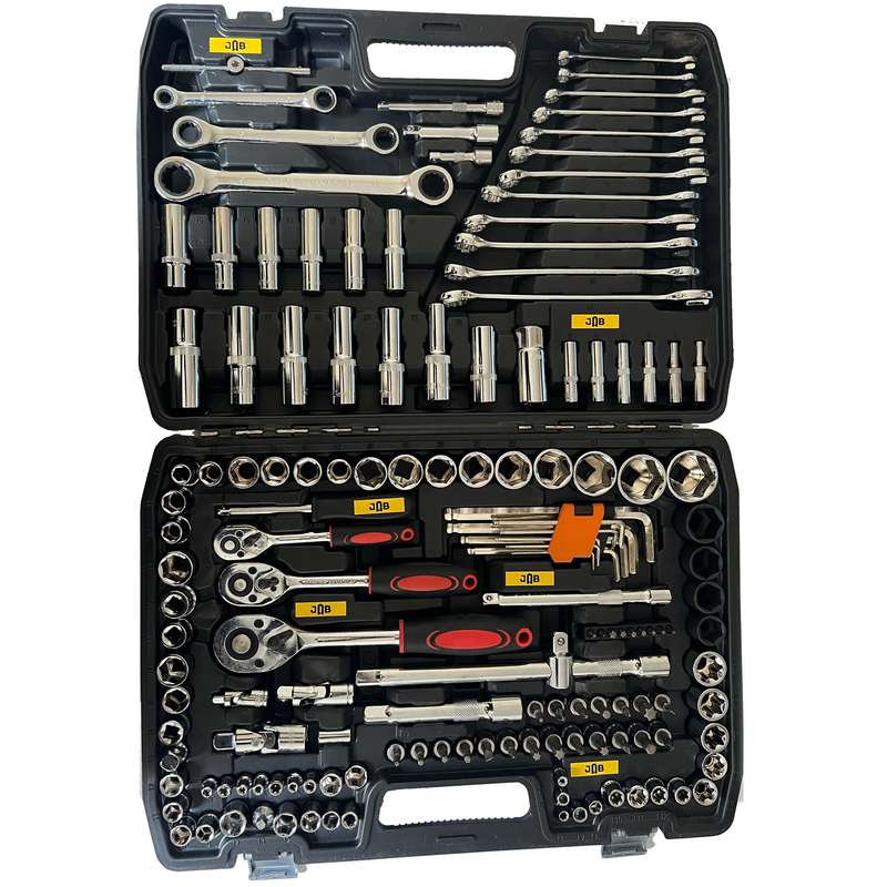 آچار بکس جاب مدل JB-00151 BLC مجموعه 150 عددی