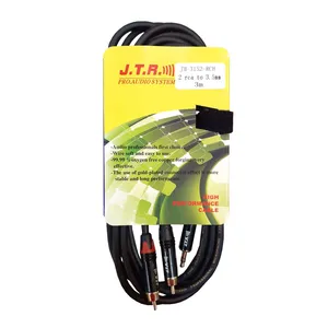 کابل مینی تی آر اس به RCA جی تی آر مدل JM3152 به طول 3 متر