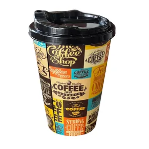 لیوان سفری مدل coffe کد 06 گنجایش 0.5 لیتر