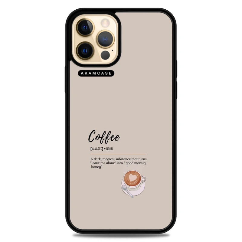 کاور آکام مدل AMC-WA12PRO-COFFEE-16 مناسب برای گوشی موبایل اپل iPhone 12 Pro
