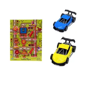 کیت ماشین بازی مدل ترافیک مجموعه 3 عددی