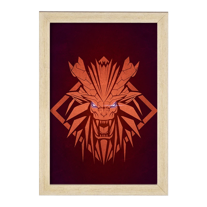 تابلو خندالو مدل بازی شکارچی هیولا (Monster Hunter) کد 33198