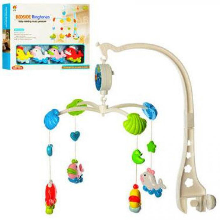 آویز تخت کودک مدل ماهی طرح جغجغه ای کد 6548