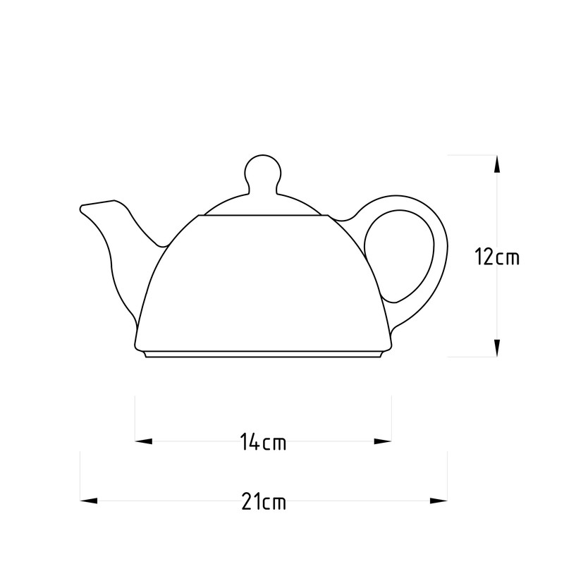 قوری مدل گل ونوس