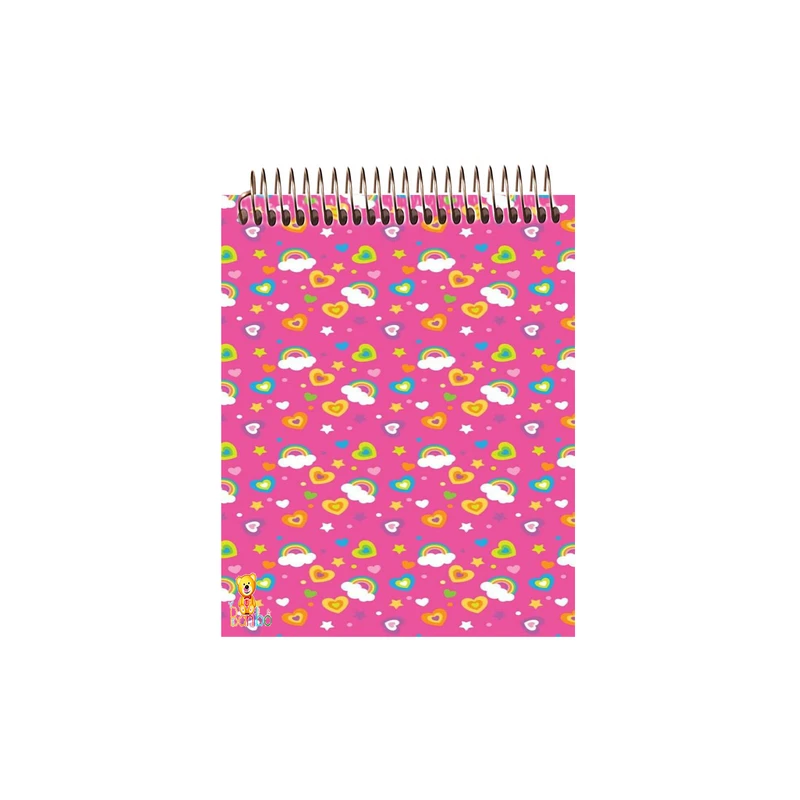 دفتر نقاشی 50 برگ بانیبو مدل  رنگین کمان کد 1052