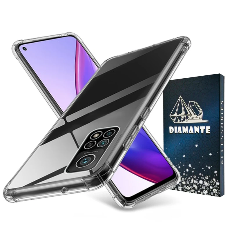 کاور دیامانته مدل shiny navy مناسب برای گوشی موبایل شیائومی MI 10T / MI 10T PRO