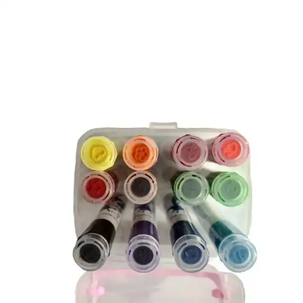 ماژیک رنگ آمیزی لیدر مدل مهردار کد 8828 بسته 12 عددی