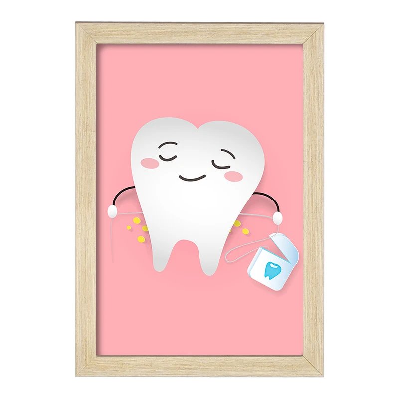 تابلو خندالو مدل دندان و دندان پزشکی کودکانه کد 36708
