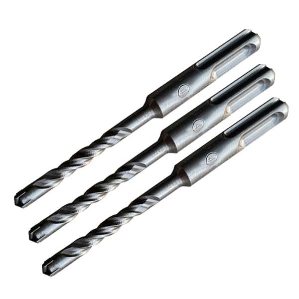 مته چهار شیار مدل HT - 004x110 سایز 4 میلی متر مجموعه سه عددی
