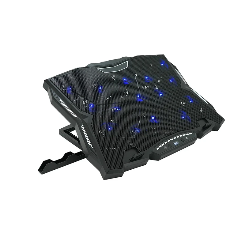 پایه خنک کننده  لپ تاپ تنظیم پذیر آیس کورل مدل K12 با قابلیت تنظیم سرعت