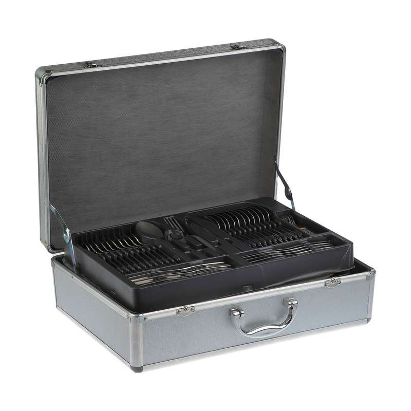 سرویس قاشق و چنگال 128 پارچه گلوریا مدل 3860