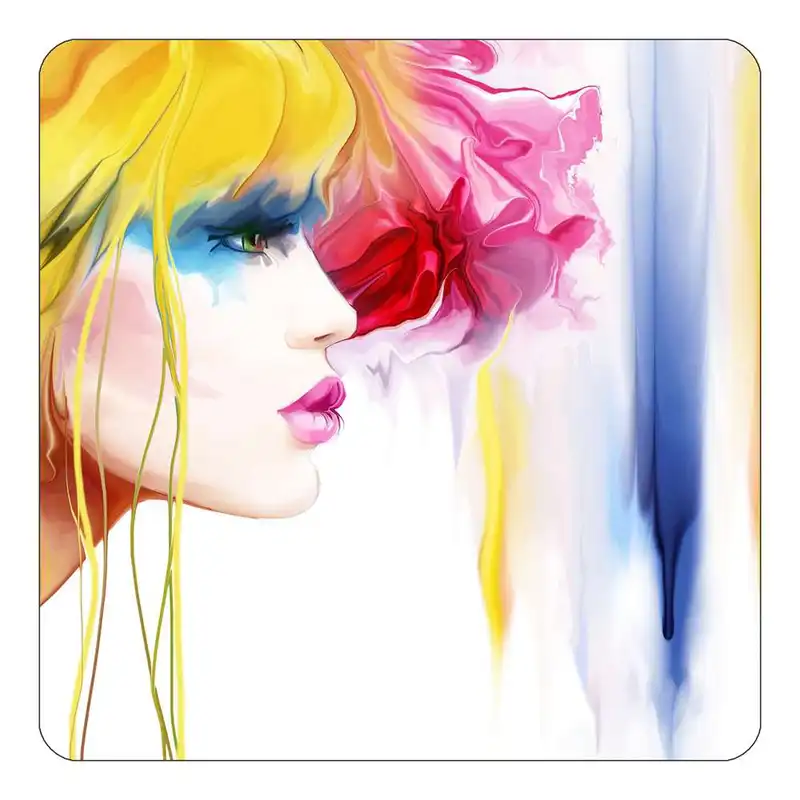 مگنت طرح نقاشی دختر مدل mg10595