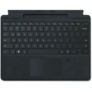 کیبورد تبلت مایکروسافت مدل Signature Keyboard with Fingerprint Reader مناسب برای تبلت مایکروسافت سرفیس Pro 8/Pro 9/Pro 10/Pro 11 