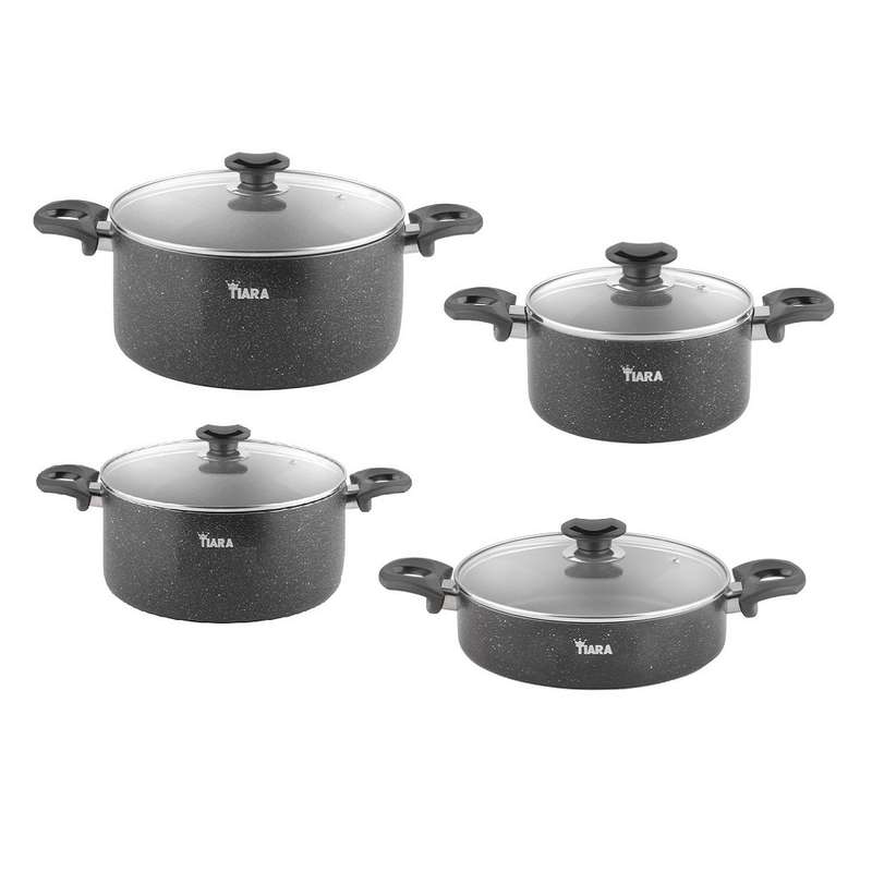 سرویس پخت و پز 8 پارچه تیارا مدل  TR-8SPTG