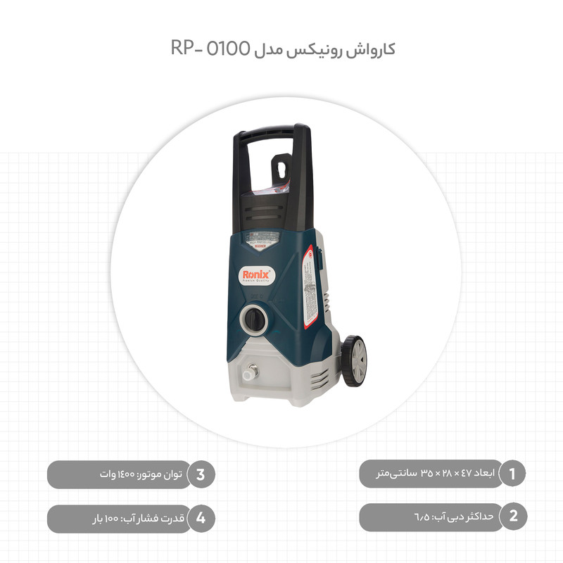 کارواش رونیکس مدل RP-0100