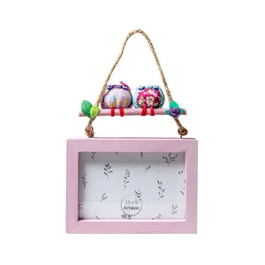 قاب عکس مدل جغد روی شاخه