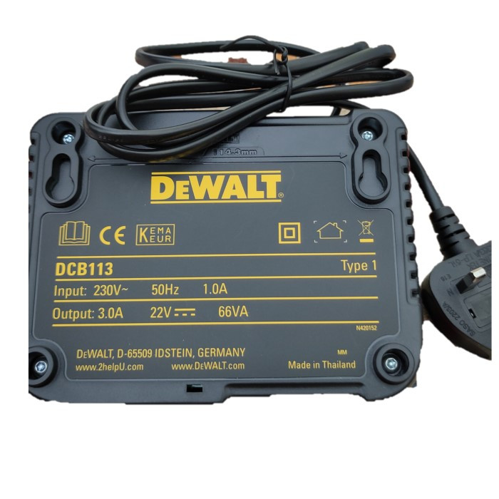 شارژر دیوالت مدل DCB113