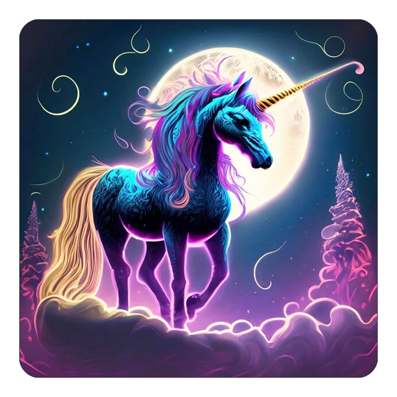 مگنت کاکتی طرح اسب تک شاخ و یونیکورن مدل mp31822