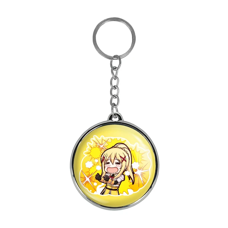 جاکلیدی خندالو طرح دارکنس انیمه کونوسوبا Konosuba مدل دوطرفه کد 2716227163