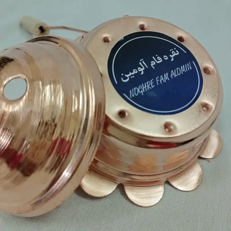 اسپند دودکن نقره فام آلومین مدل گلی طرح مس