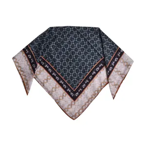 روسری زنانه مدل مینی طرح زنجیری