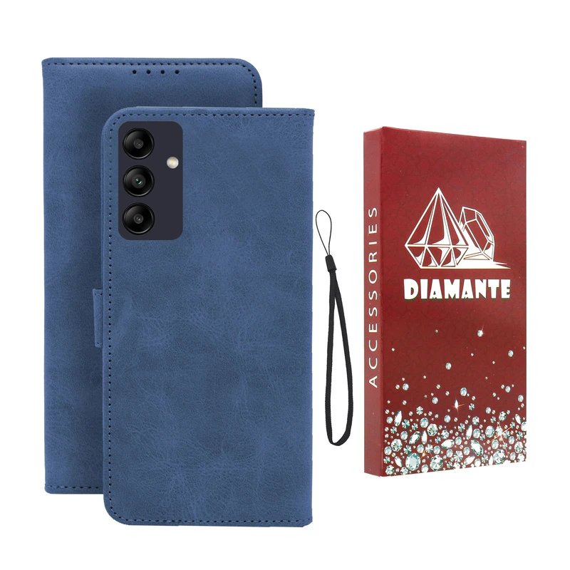 کیف کلاسوری دیامانته مدل Band Ros مناسب برای گوشی موبایل سامسونگ Galaxy S24 FE  به همراه بندآویز