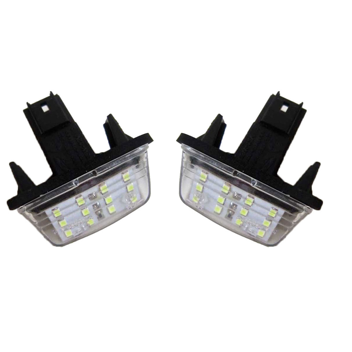 چراغ پلاک خودرو وارون مدل P-705-SMD مناسب برای پژو 207 بسته 2 عددی