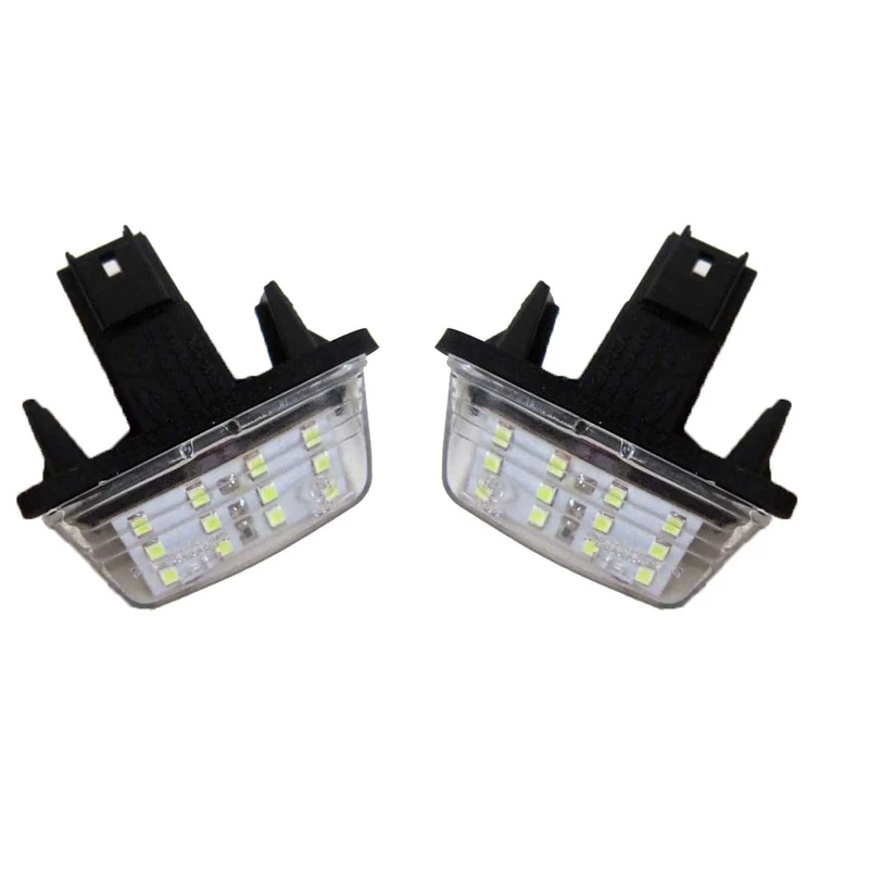 چراغ پلاک خودرو وارون مدل P-705-SMD مناسب برای پژو 207 بسته 2 عددی