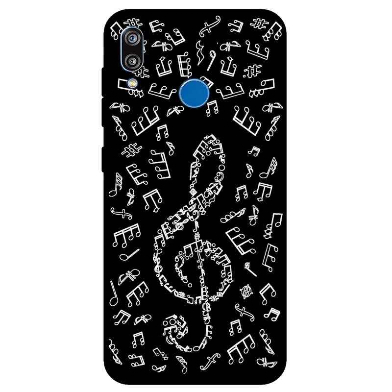 کاور مگافون طرح نوت موسیقی مدل 1370 مناسب برای گوشی موبایل هوآوی Nova 3i / P Smart Plus