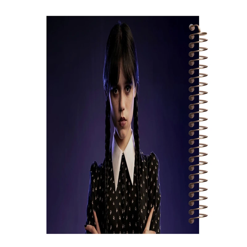 دفتر زبان 60 برگ مدل Wednesday کد L286