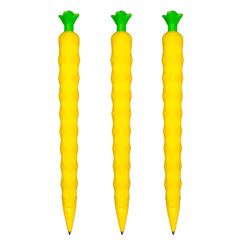 مداد نوکی 0.5 میلی متری طرح آناناس بسته 3 عددی