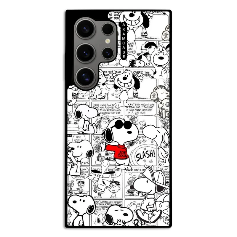 کاور آکام مدل AMC-WSGS24U-SNOOPY-26 مناسب برای گوشی موبایل سامسونگ Galaxy S24 Ultra
