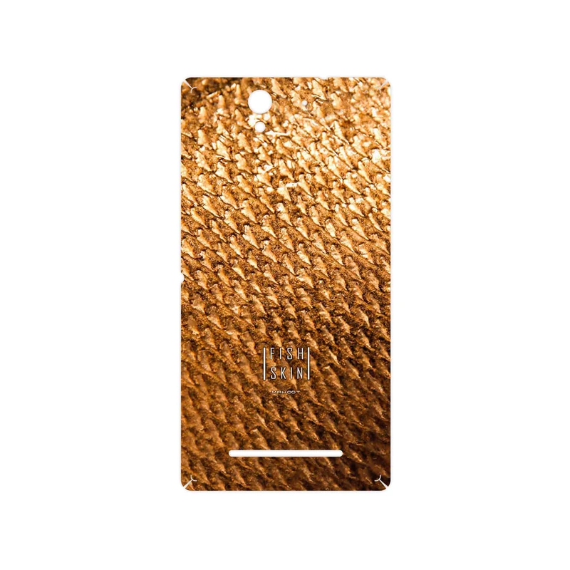 برچسب پوششی ماهوت مدل Fish Skin مناسب برای گوشی موبایل سونی Xperia C3 Dual