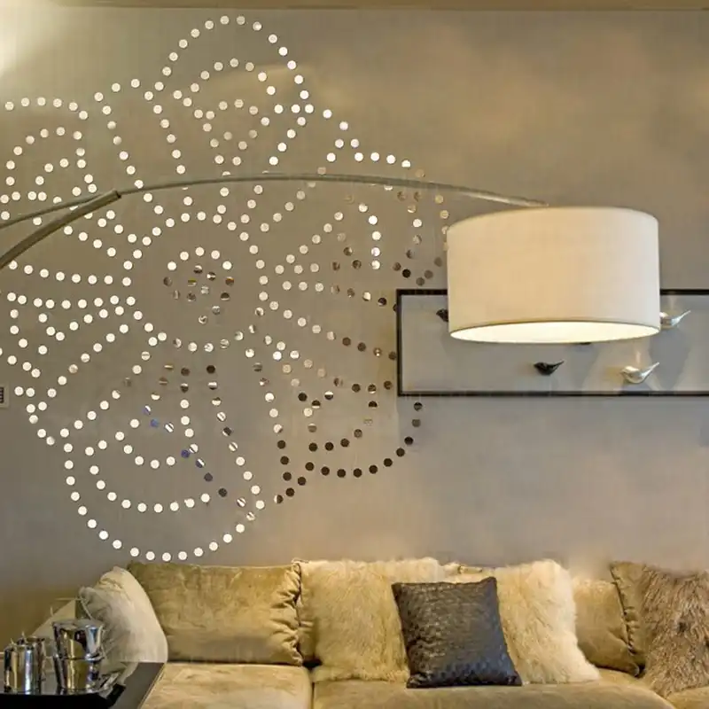 آینه اِلِنسی مدل دایره بسته 50 عددی