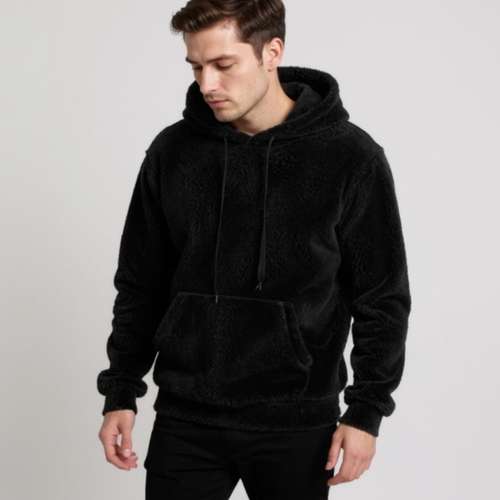 هودی مردانه مدل تدی پشمی